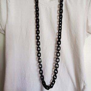 Nest Black Horn Necklace